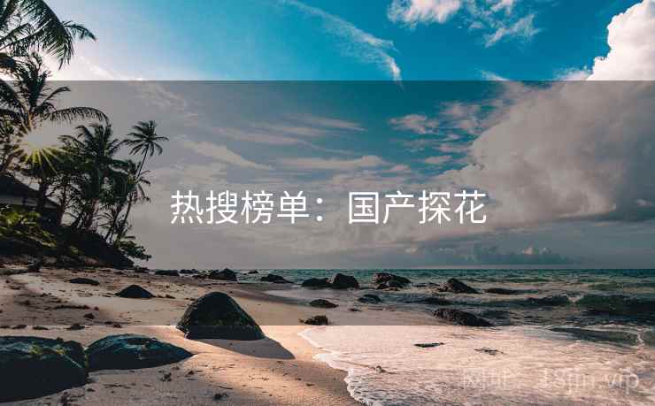 热搜榜单：国产探花