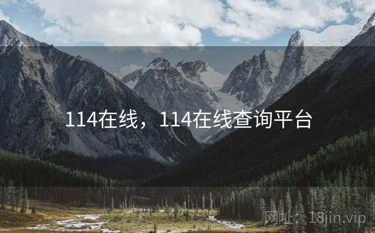 114在线，114在线查询平台  第1张