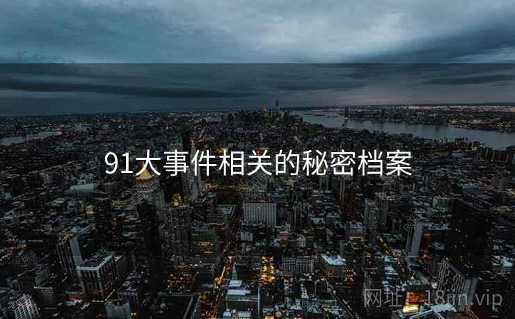 91大事件相关的秘密档案  第2张